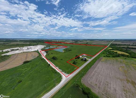 152 Acres of Agricultural Land for Sale in Mystic, Iowa