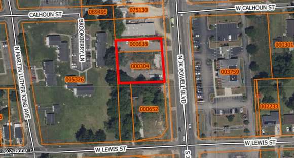 0.58 Acres of Commercial Land for Sale in Whiteville, North Carolina