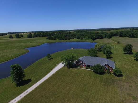 19 Acres of Recreational Land with Home for Sale in Linneus, Missouri