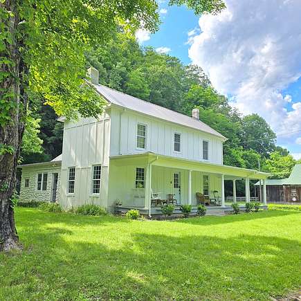 13.4 Acres of Land with Home for Sale in Shawsville, Virginia