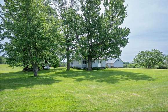 5 Acres of Residential Land with Home for Sale in Woodville, Wisconsin
