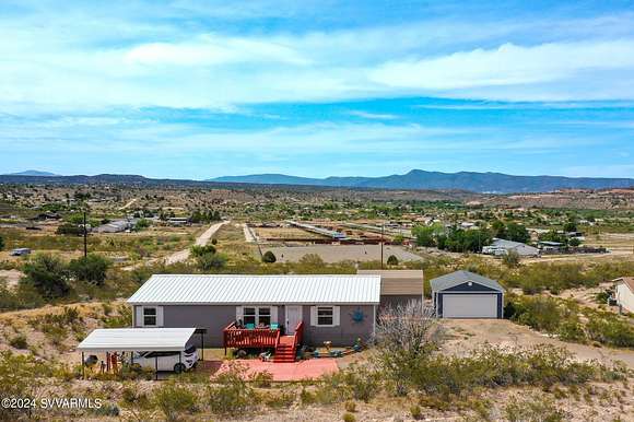 2 Acres of Residential Land with Home for Sale in Rimrock, Arizona