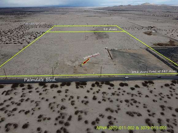 29.28 Acres of Land for Sale in Littlerock, California