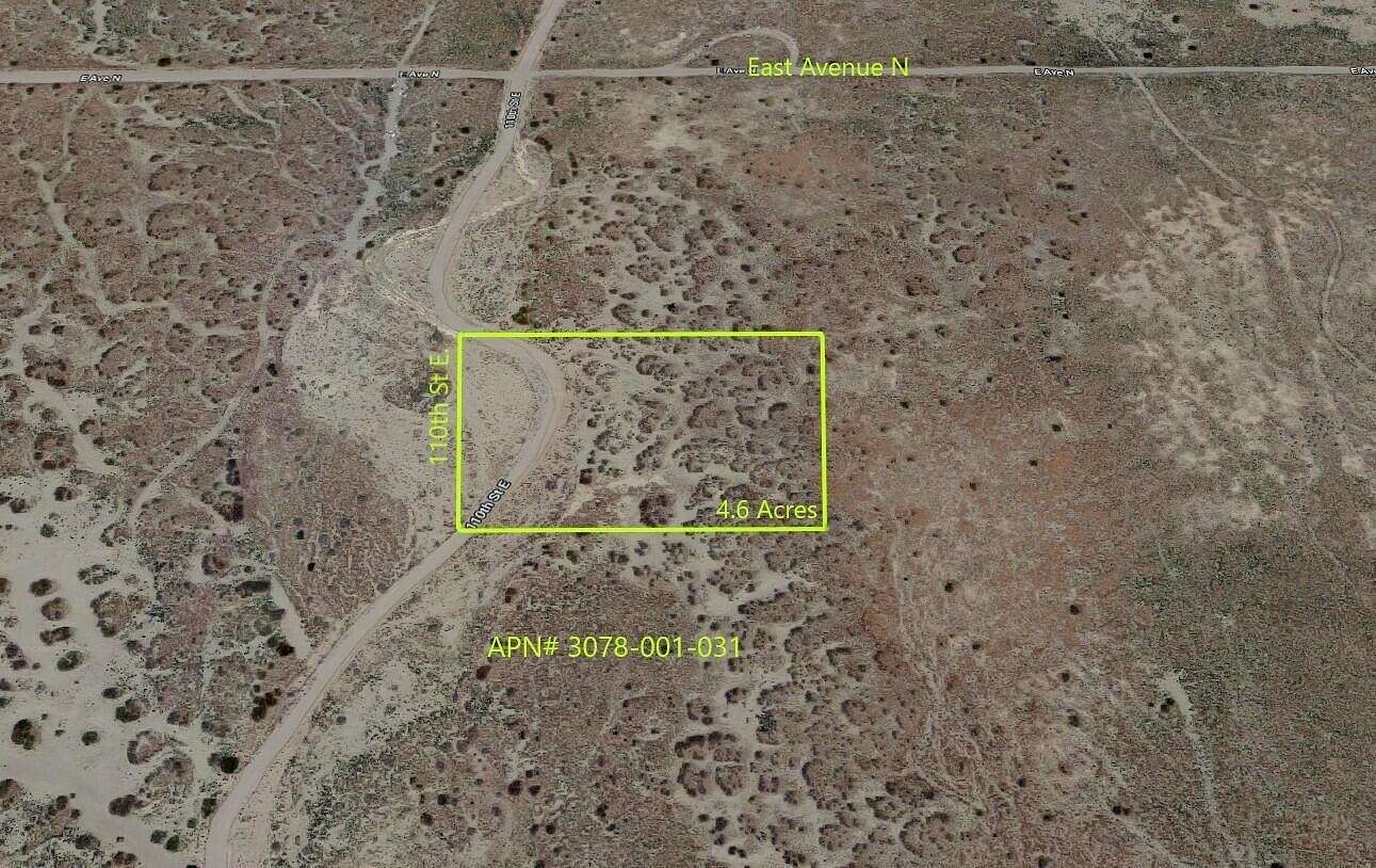 4.7 Acres of Commercial Land for Sale in Palmdale, California