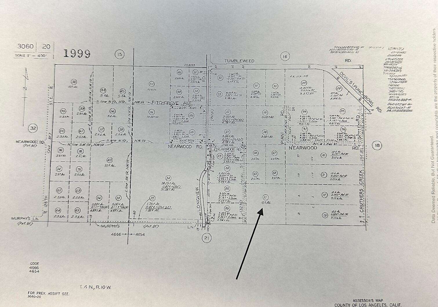 10 Acres of Land for Sale in Juniper Hills, California