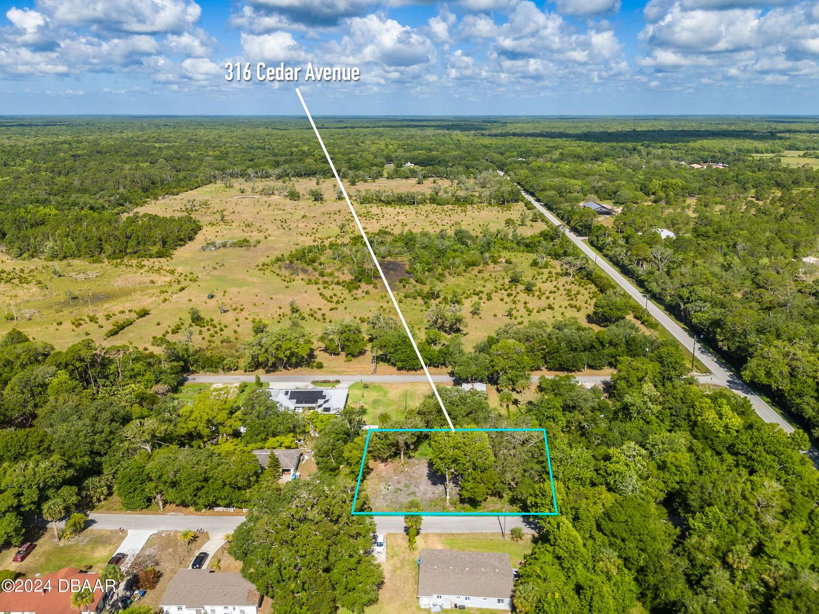 0.29 Acres of Residential Land for Sale in Oak Hill, Florida