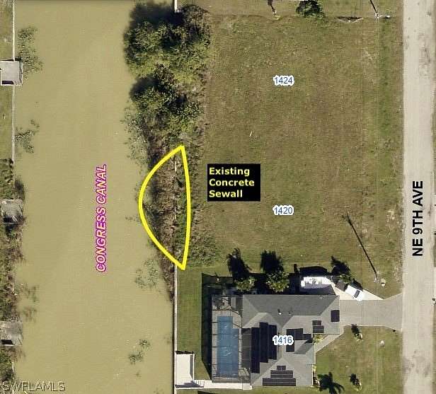 0.23 Acres of Residential Land for Sale in Cape Coral, Florida
