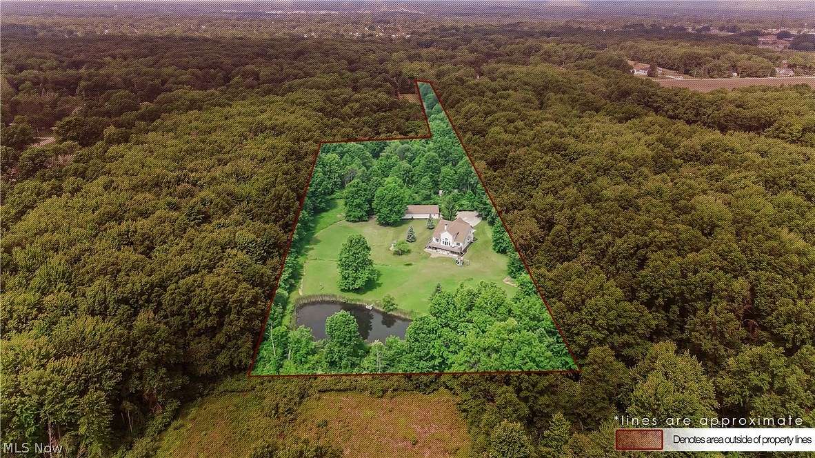 10.02 Acres of Recreational Land with Home for Sale in North Ridgeville, Ohio