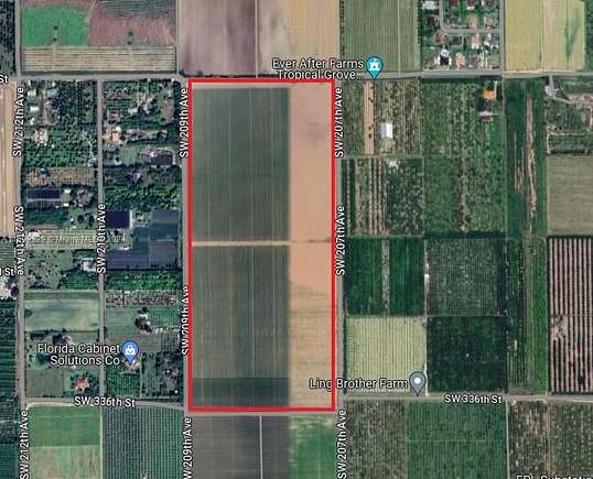 80.2 Acres of Land for Sale in Florida City, Florida