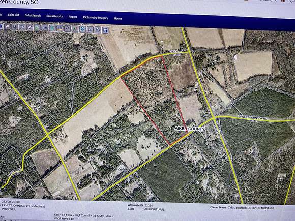 50.85 Acres of Recreational Land for Sale in Wagener, South Carolina