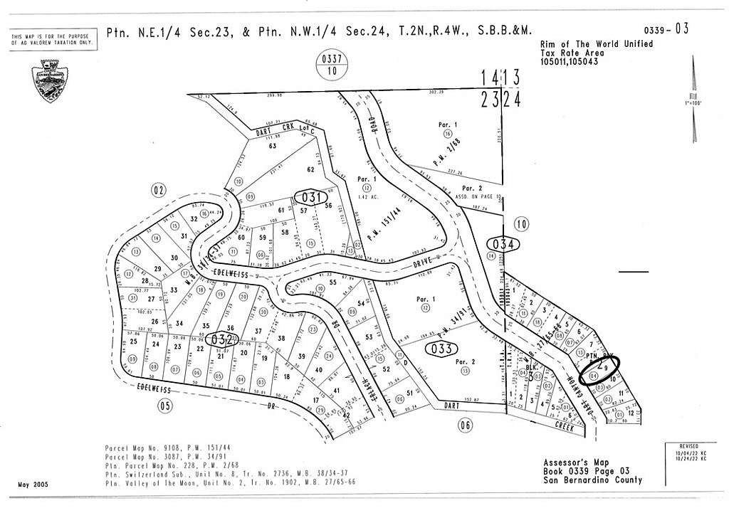 0.055 Acres of Residential Land for Sale in Crestline, California