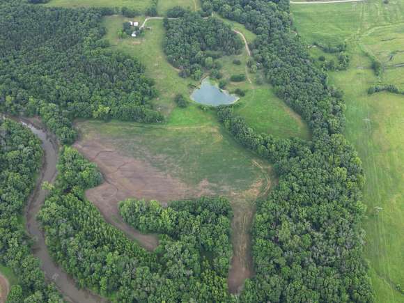 100 Acres of Land with Home for Sale in Marshall, Missouri