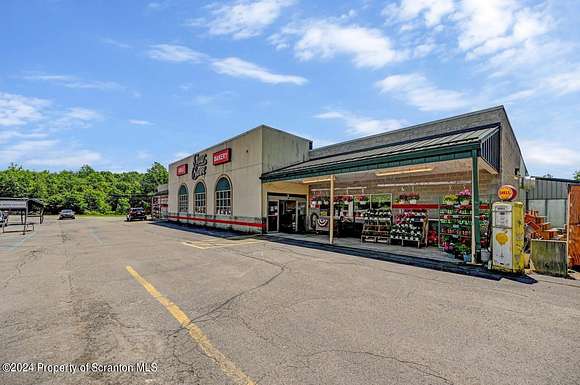 9.5 Acres of Improved Commercial Land for Lease in Waymart, Pennsylvania