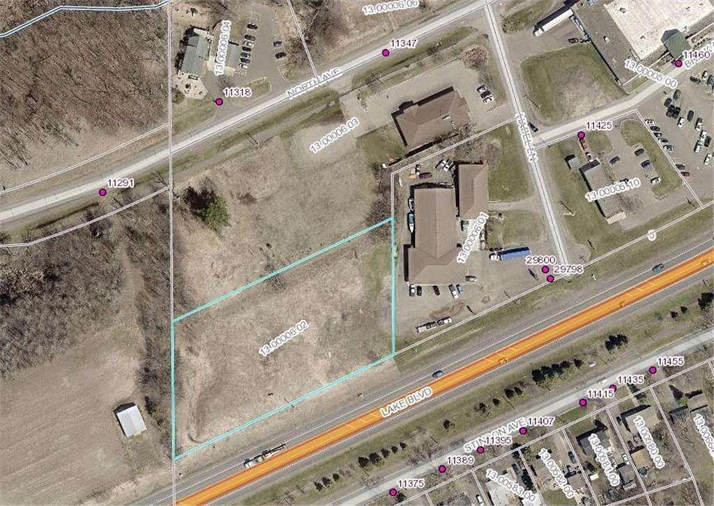 1.7 Acres of Commercial Land for Sale in Chisago City, Minnesota