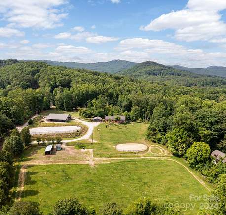 6 Acres of Land with Home for Sale in Hendersonville, North Carolina