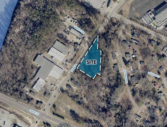 1.1 Acres of Commercial Land for Sale in Fayetteville, North Carolina
