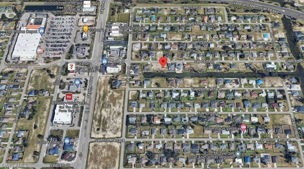0.23 Acres of Residential Land for Sale in Cape Coral, Florida