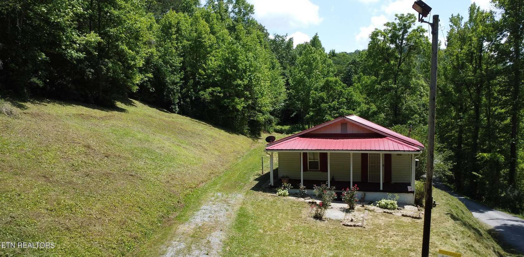 31 Acres of Recreational Land with Home for Sale in La Follette, Tennessee