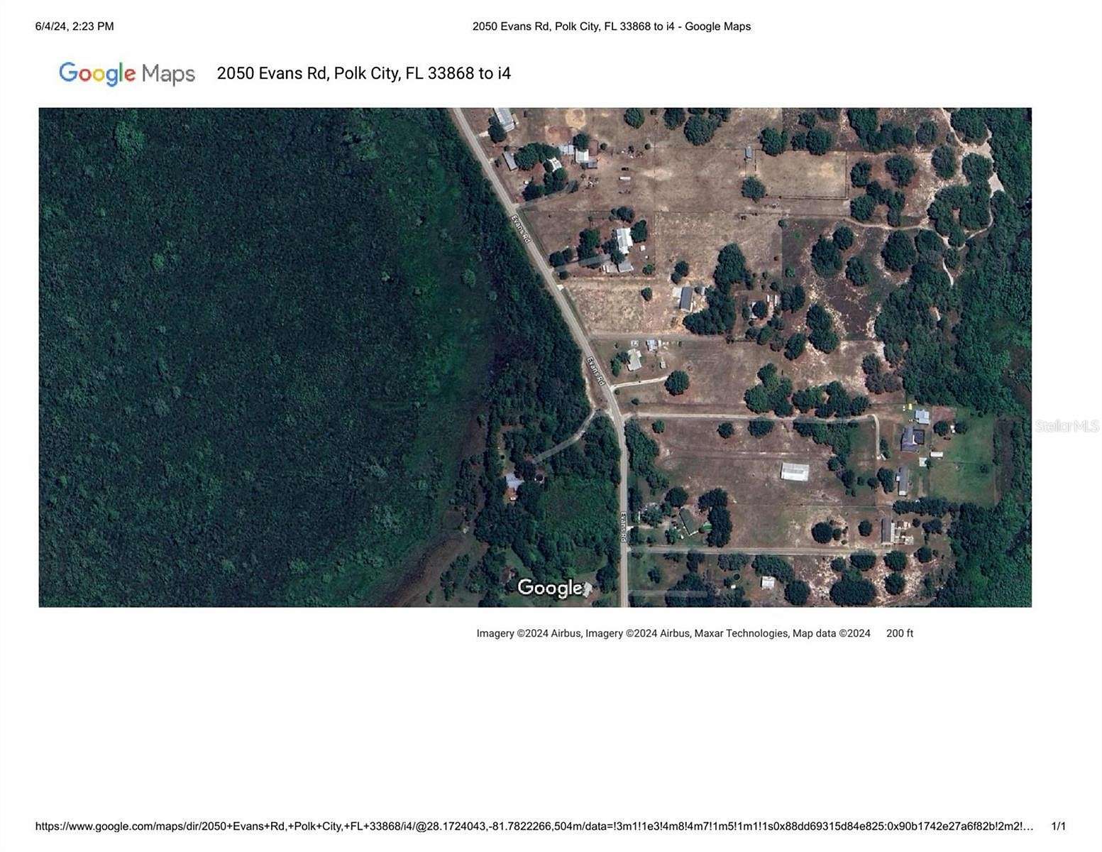 0.56 Acres of Residential Land for Sale in Polk City, Florida