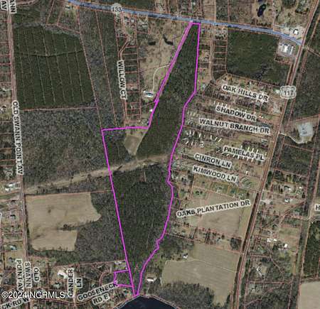 58 Acres of Land for Sale in Rocky Point, North Carolina