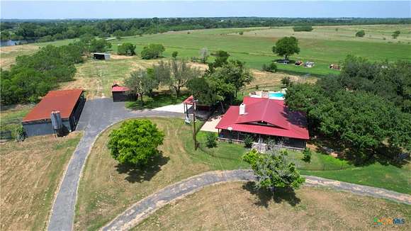28.2 Acres of Land with Home for Sale in Adkins, Texas