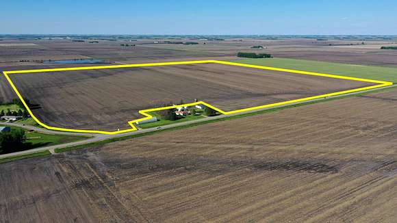 157 Acres of Agricultural Land for Sale in Rossie, Iowa