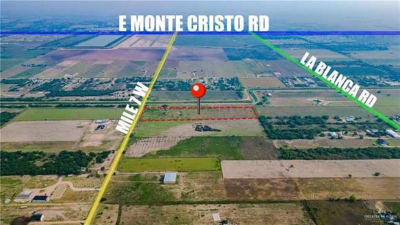11.34 Acres of Land with Home for Sale in Monte Alto, Texas