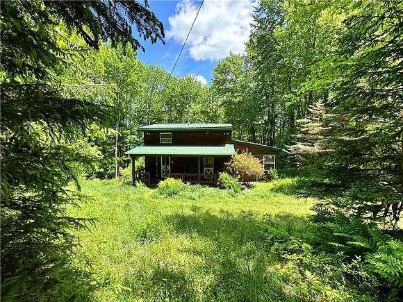 17.1 Acres of Land with Home for Sale in Kortright Town, New York