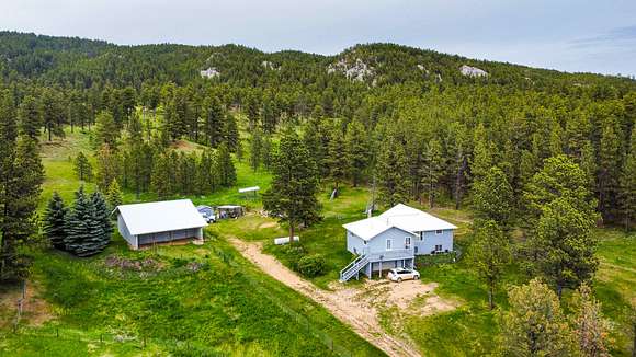 4.6 Acres of Land with Home for Sale in Zortman, Montana
