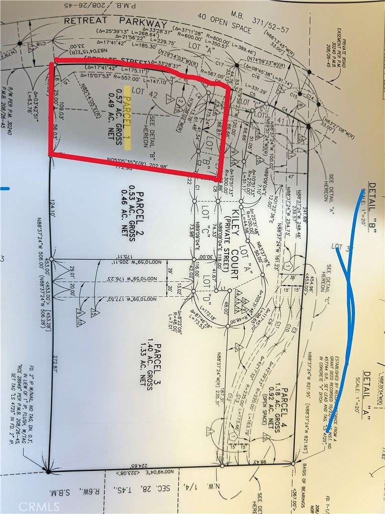 0.49 Acres of Residential Land for Sale in Corona, California