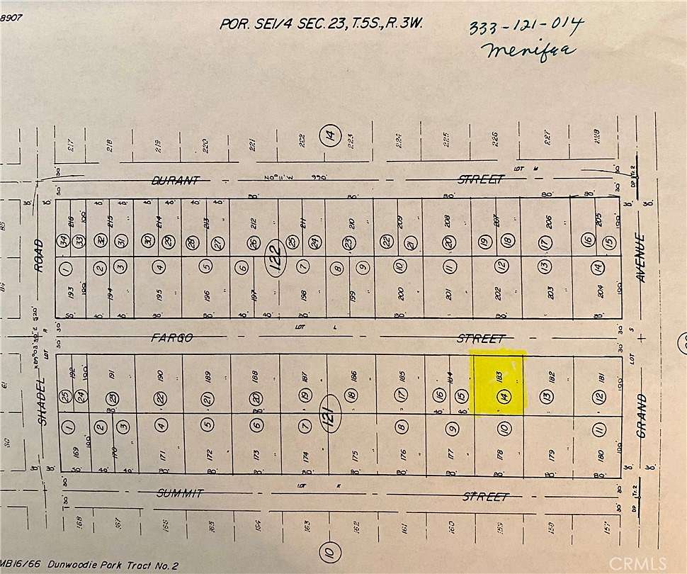 0.18 Acres of Mixed-Use Land for Sale in Menifee, California