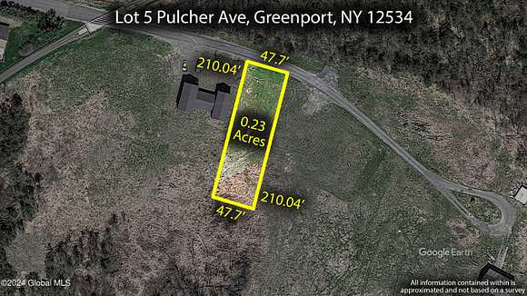 0.23 Acres of Commercial Land for Sale in Hudson, New York