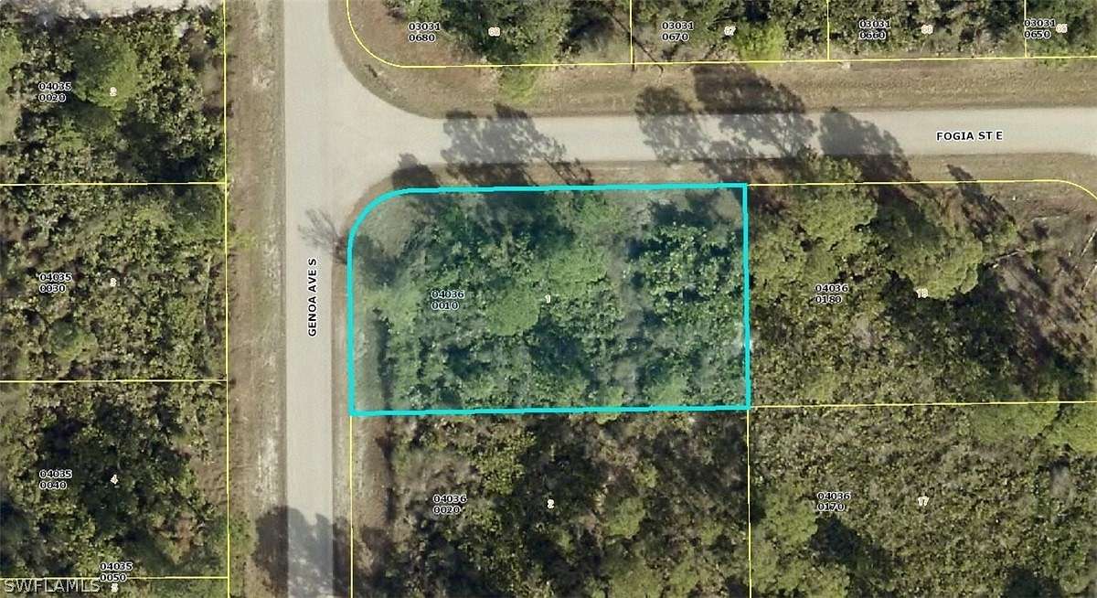 0.329 Acres of Residential Land for Sale in Lehigh Acres, Florida