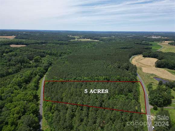 5 Acres of Residential Land for Sale in Polkton, North Carolina