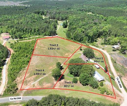 5 Acres of Residential Land for Auction in Roanoke, Alabama