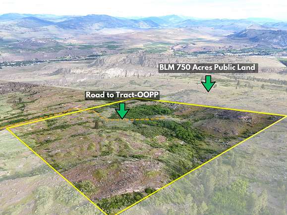 40 Acres of Recreational Land for Sale in Tonasket, Washington