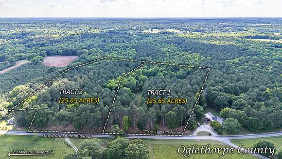 25.65 Acres of Land for Sale in Crawford, Georgia