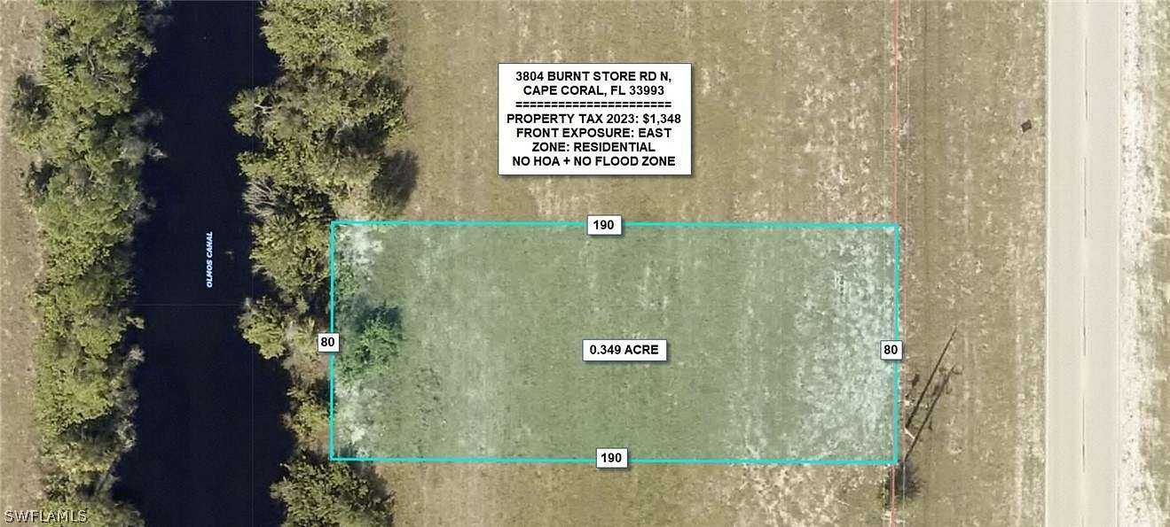 0.35 Acres of Residential Land for Sale in Cape Coral, Florida
