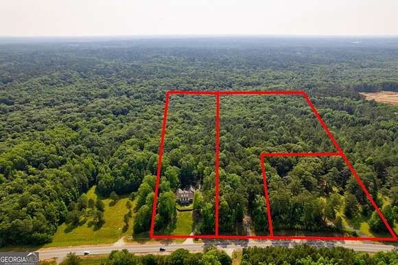19.83 Acres of Land with Home for Sale in Fayetteville, Georgia