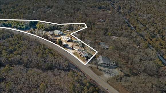 4.66 Acres of Residential Land with Home for Sale in Eureka Springs, Arkansas