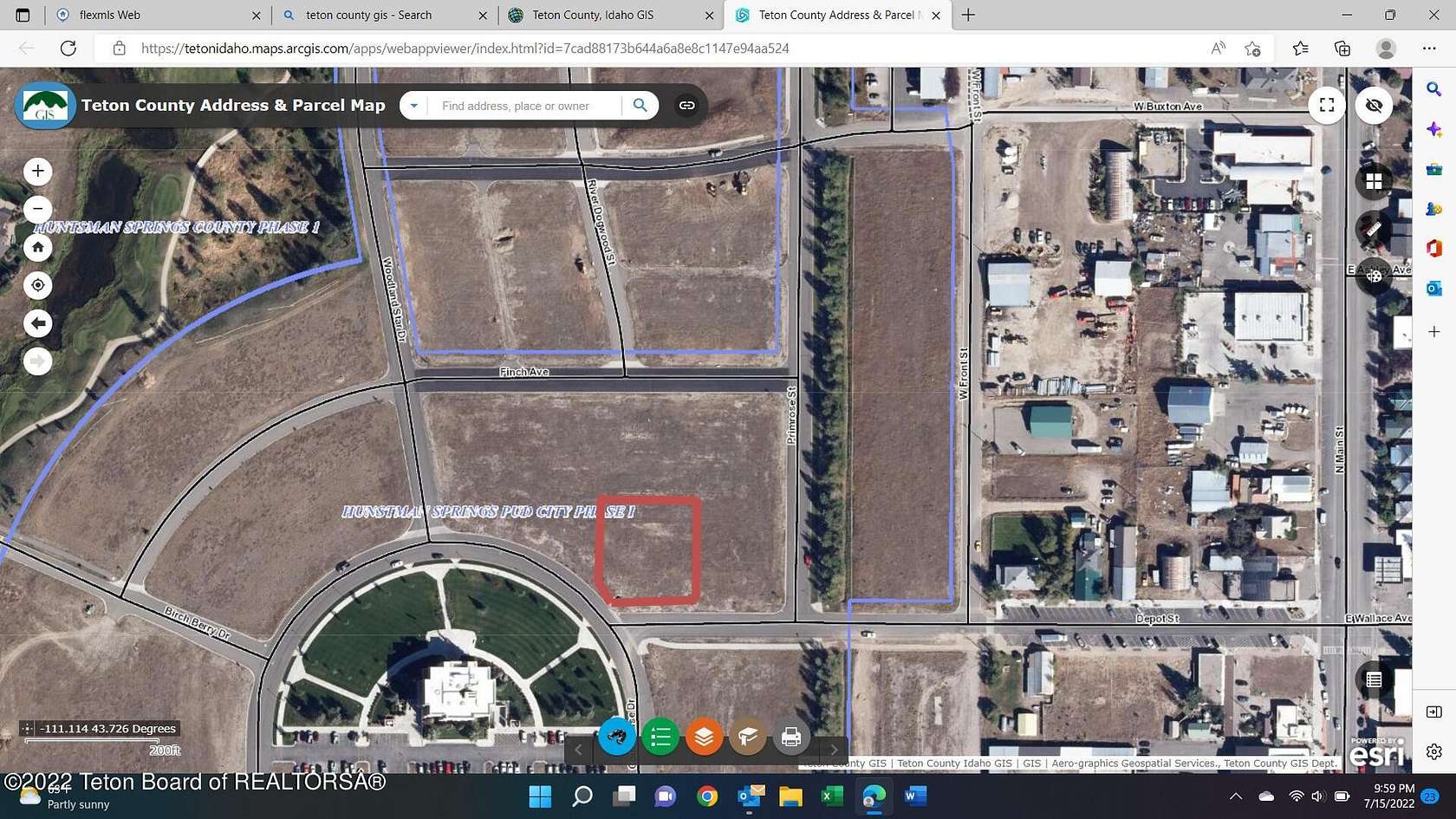 0.45 Acres of Commercial Land for Sale in Driggs, Idaho