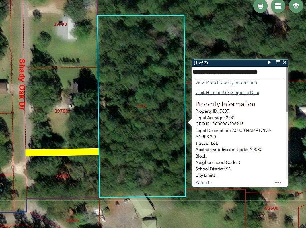 2 Acres of Land for Sale in Silsbee, Texas