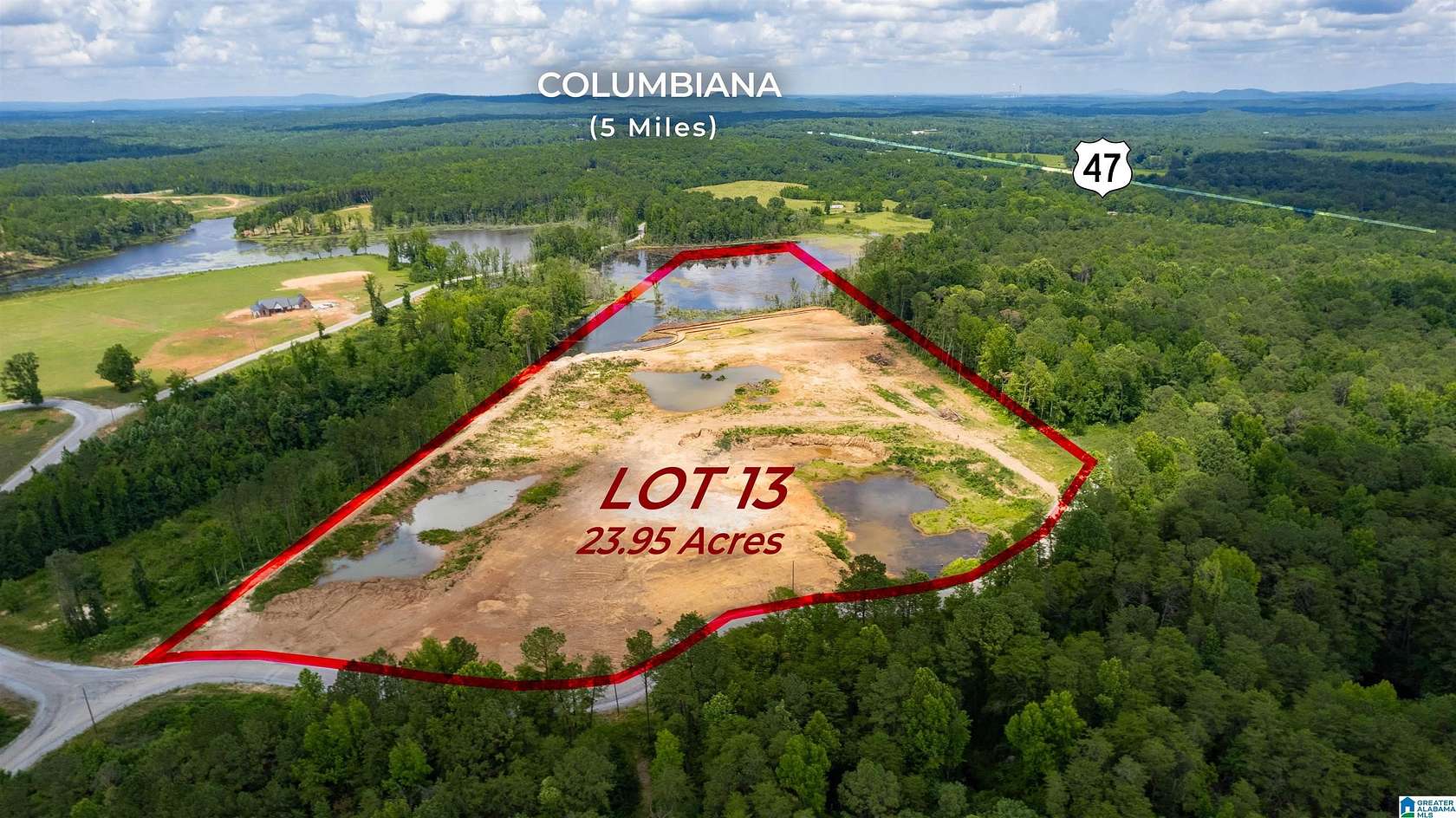 24 Acres of Agricultural & Residential Land for Sale in Birmingham, Alabama