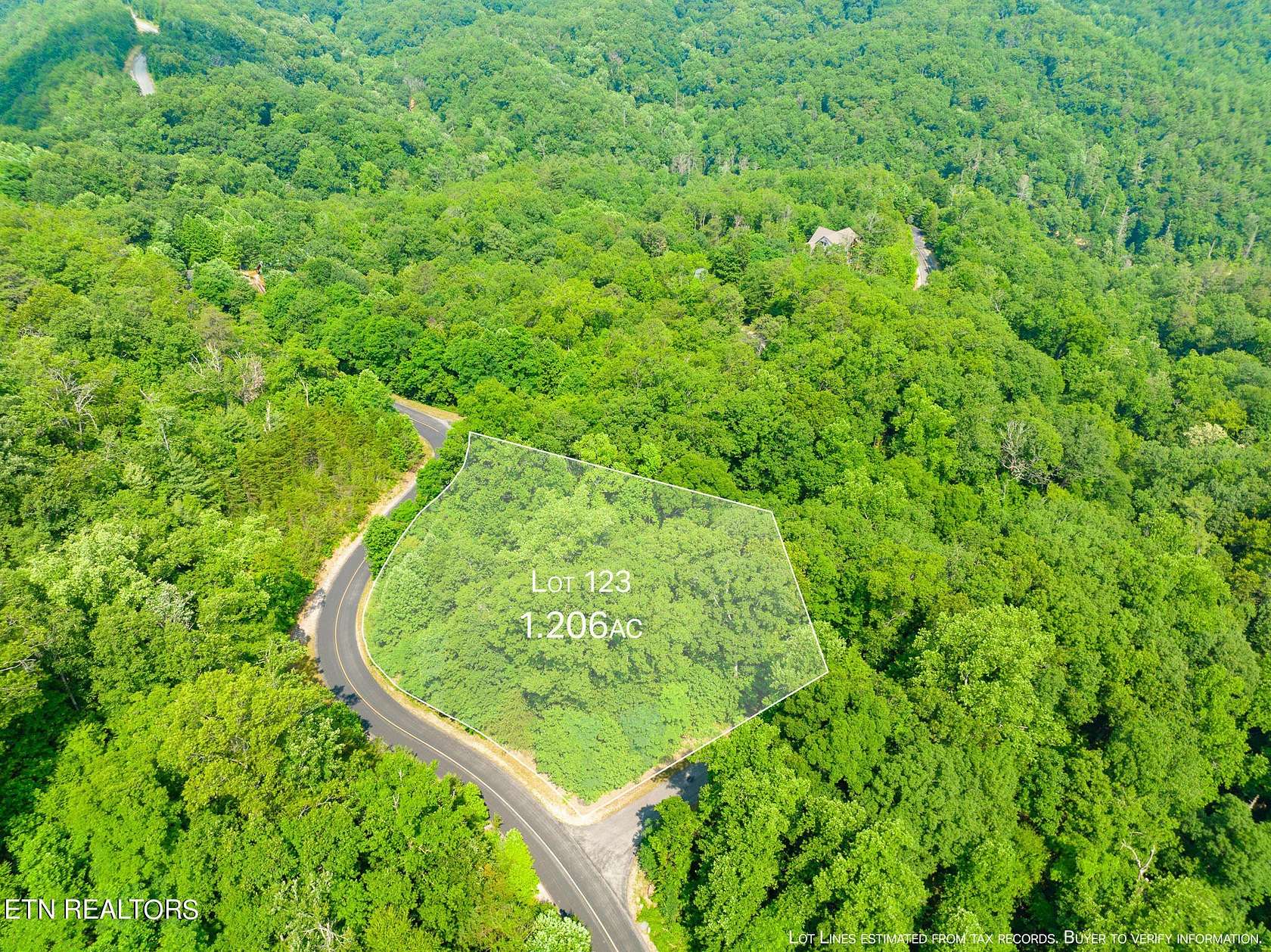 1.2 Acres of Residential Land for Sale in Sevierville, Tennessee