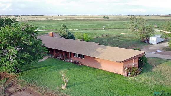 157 Acres of Agricultural Land with Home for Sale in Clovis, New Mexico
