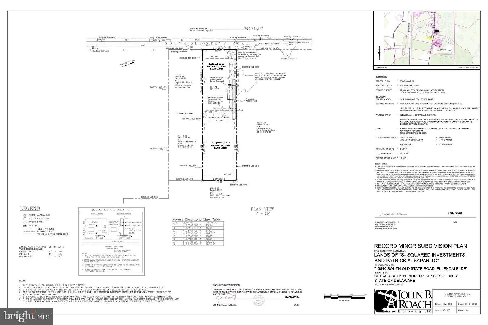 1 Acres of Residential Land for Sale in Ellendale, Delaware