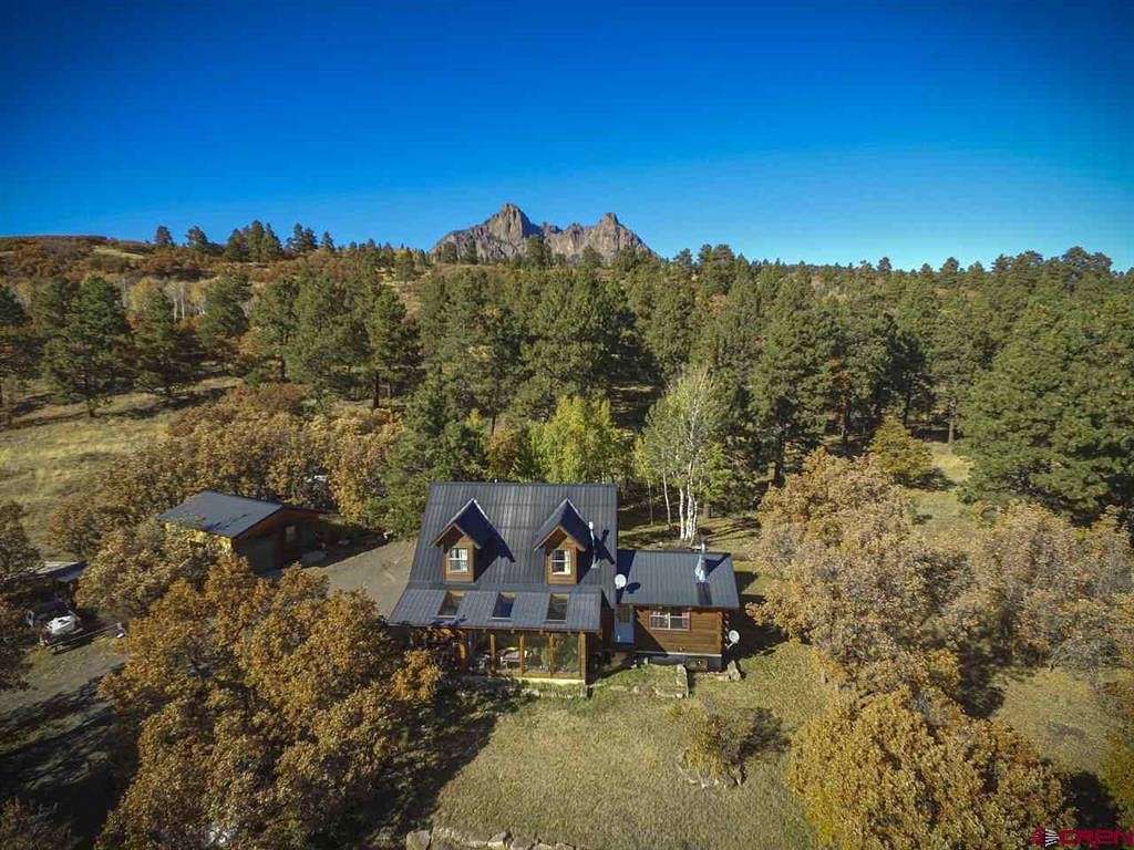 40 Acres of Recreational Land with Home for Sale in Pagosa Springs, Colorado