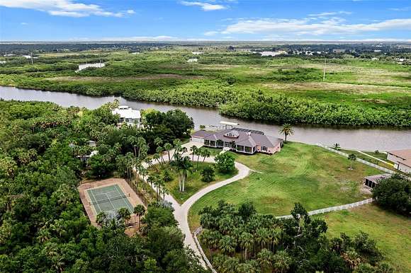 4.1 Acres of Residential Land with Home for Sale in Punta Gorda, Florida
