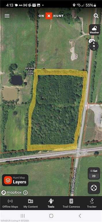 6.2 Acres of Commercial Land for Sale in Altus, Arkansas