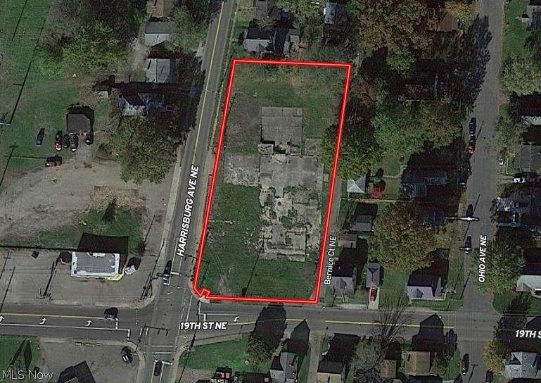 0.895 Acres of Commercial Land for Sale in Canton, Ohio